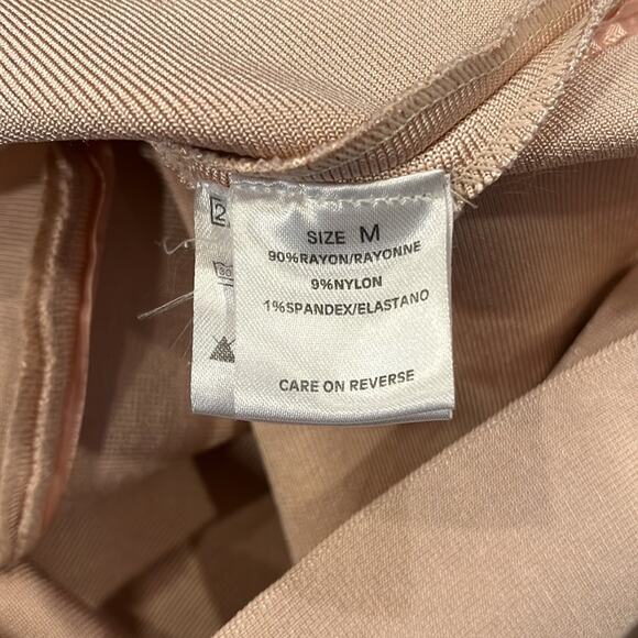 Bodycon Collection Kyra Bandage Dress in Dusty Pink Size M - Picture 10 of 12